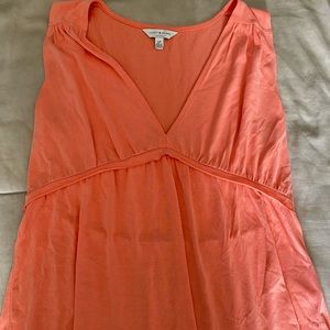 Peach, sleeveless, never worn tank top from Lucky Brand!